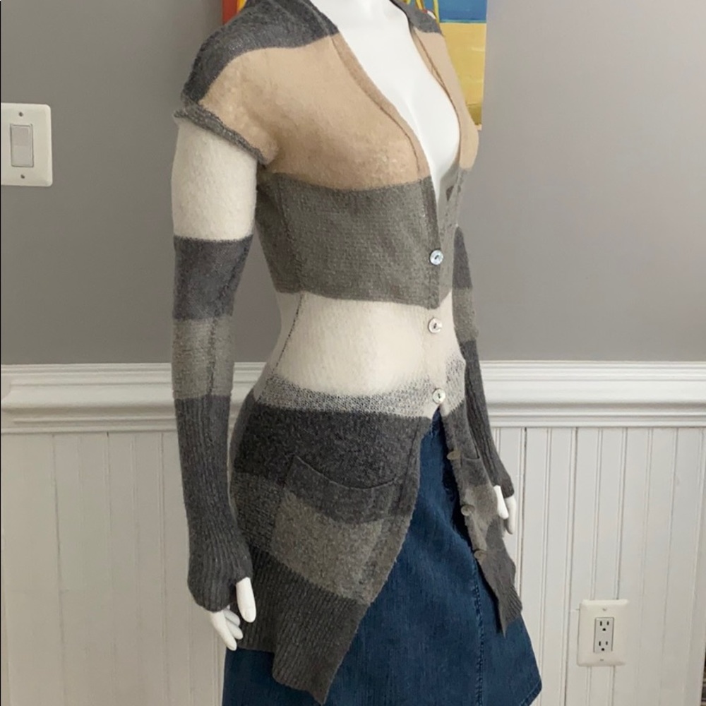 Long Soft Wool Cardi